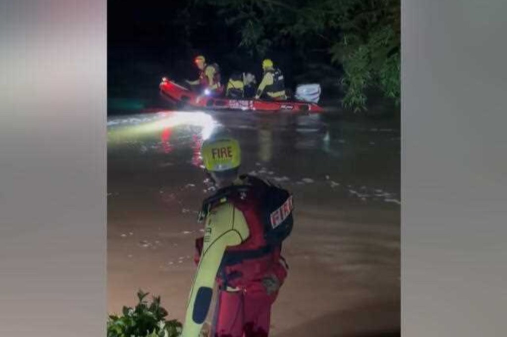 Thumbnail for Flash flooding, rescues after major storms