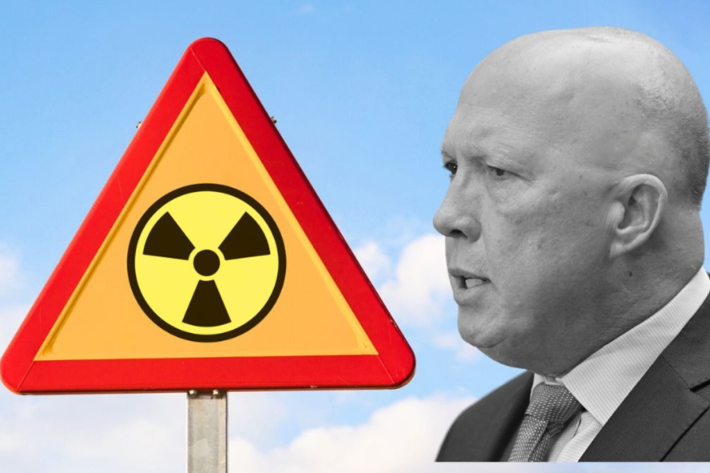 The political battle over Australia's energy future has shifted to Peter Dutton's nuclear policy. Image: TND