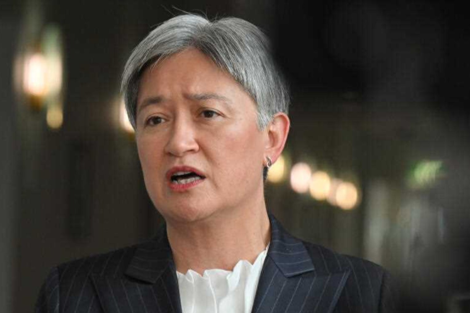 Penny Wong says acts of hate have no place in Australia. Photo: AAP Image/Mick Tsikas