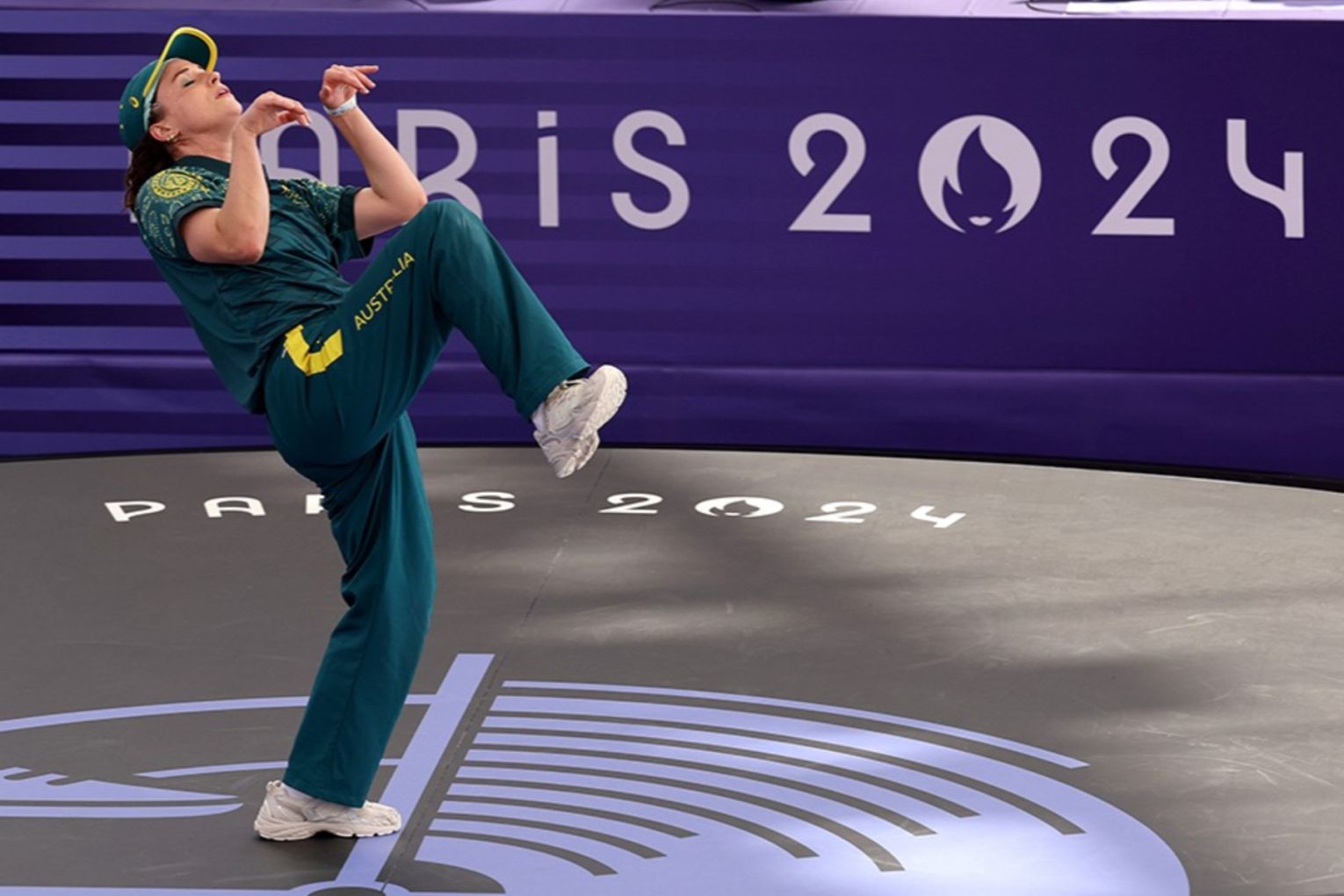 Rachael 'Raygun' Gunn has trademarked her kangaroo silhouette. 