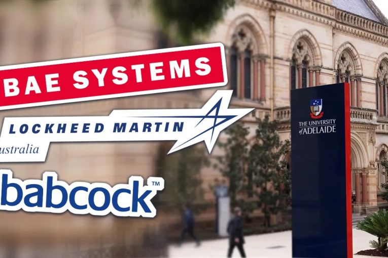 Thumbnail for Rage against the (war) machine: Students blast SA uni defence ties