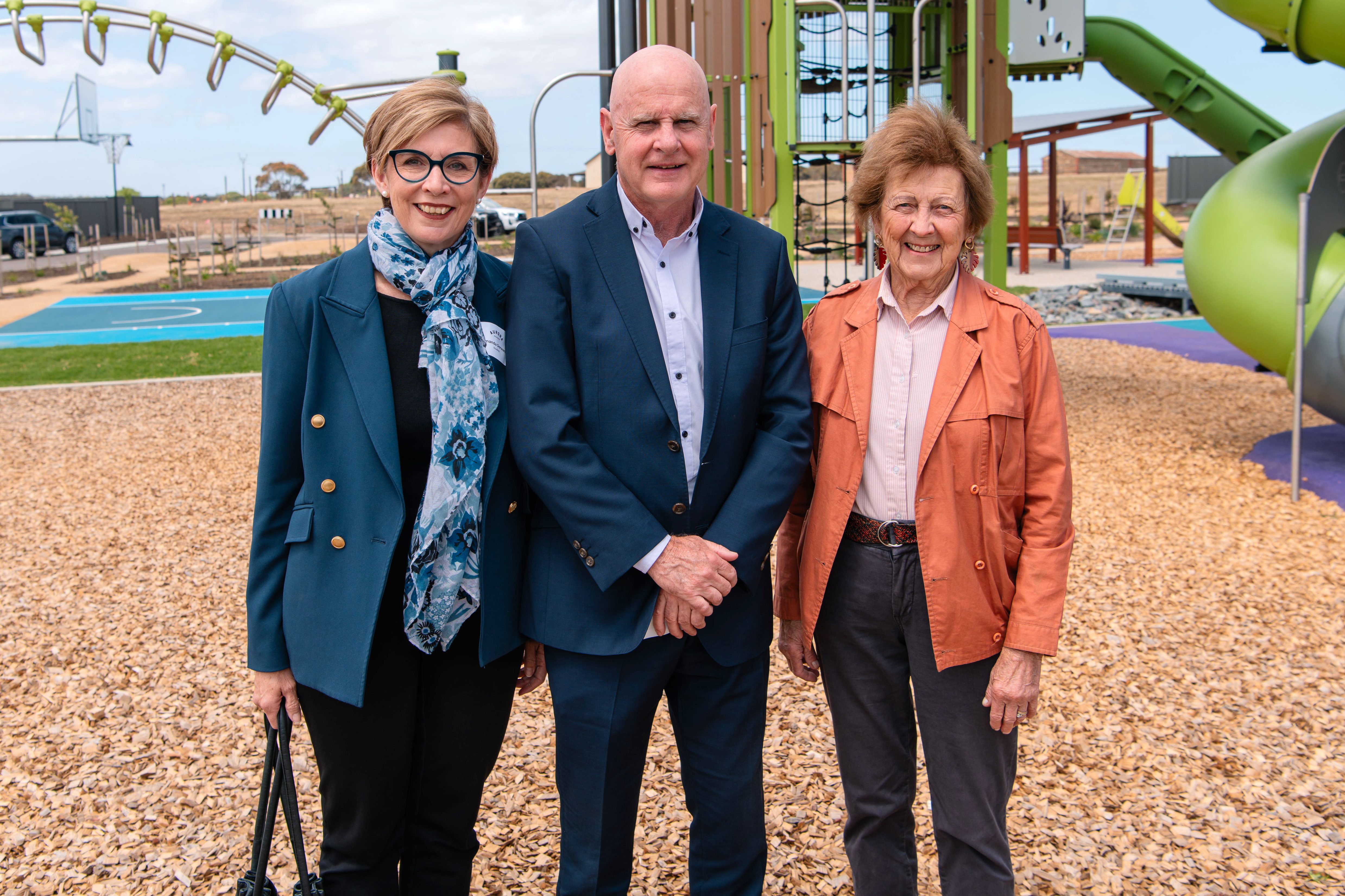 Amanda Dorward, Stephen Knight and Lorene Whittam