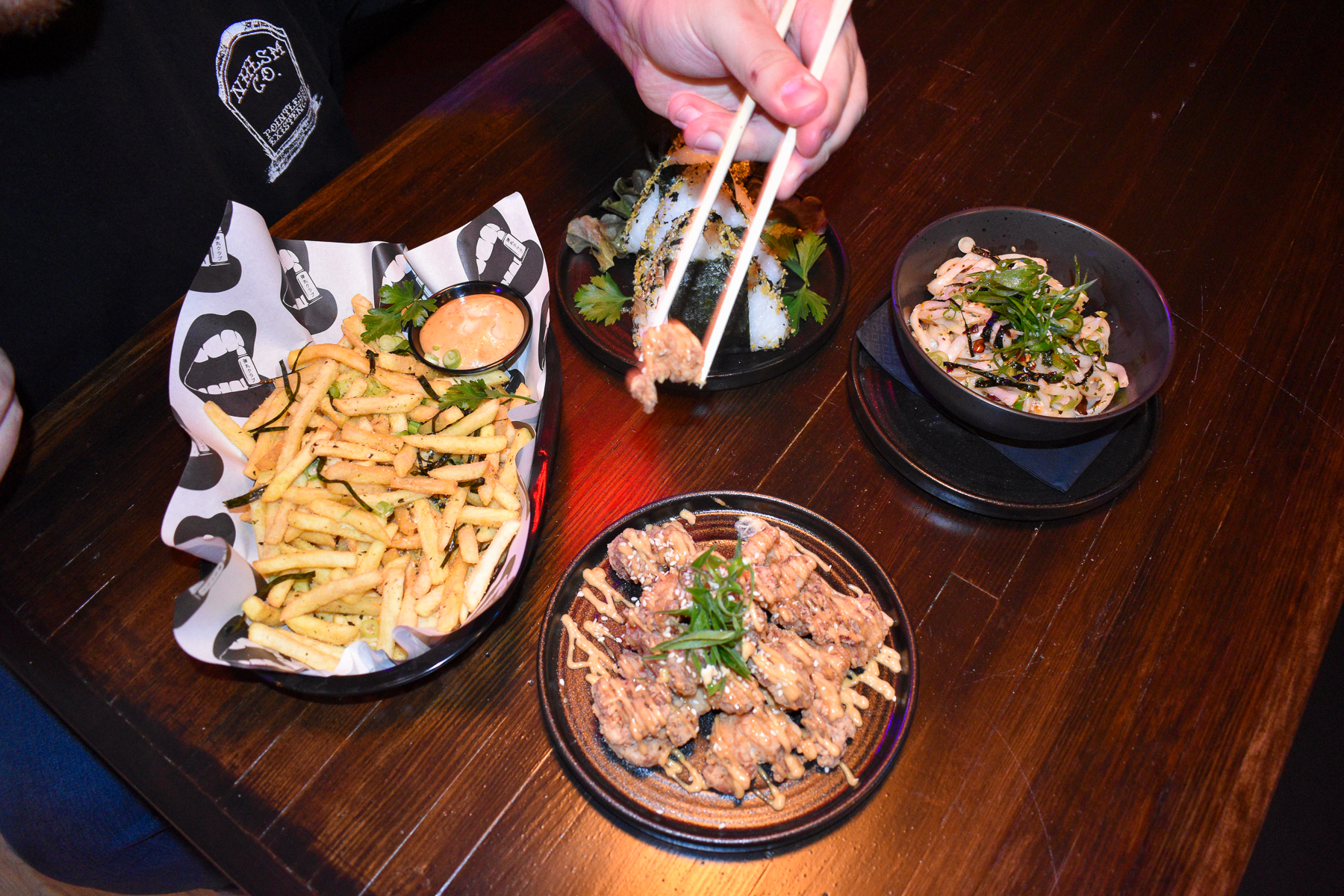 Bullet Club, the latest venue by the Bay, is a Japanese Izakaya meets American grunge dive bar