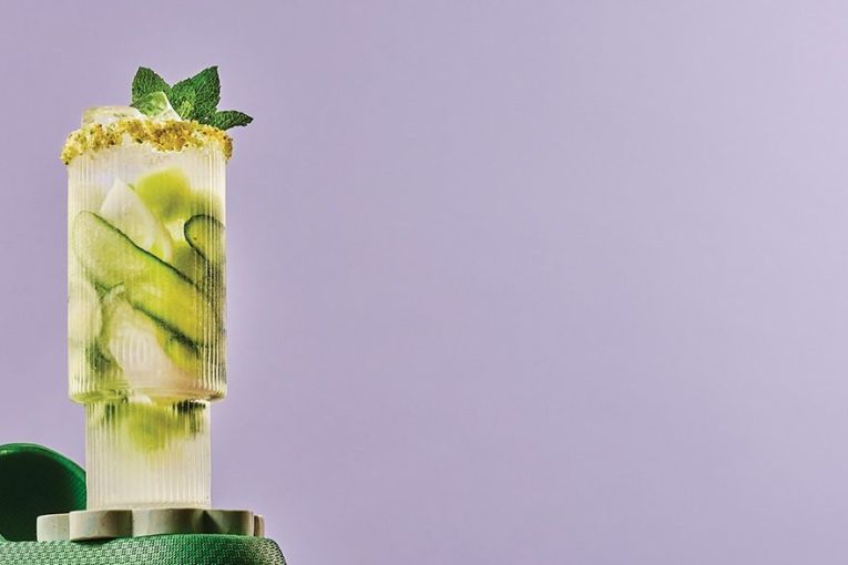 Thumbnail for Cucumber, melon and vodka cooler