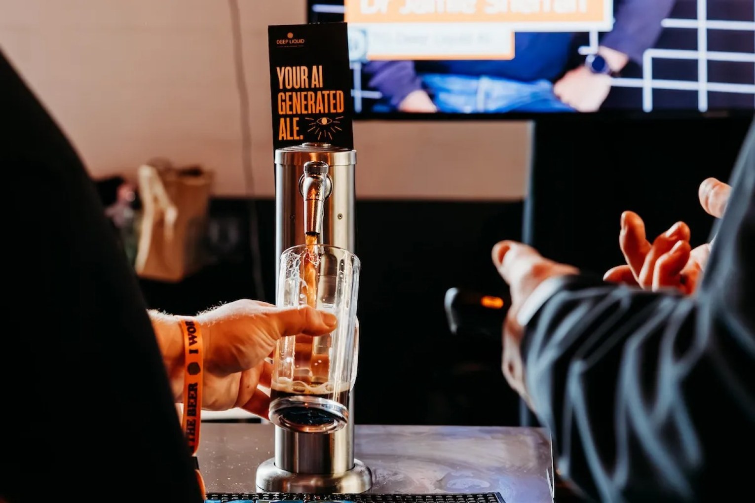 Deep Liquid's innovation claims to produce personalised beer using AI. Photo: Deep Liquid.