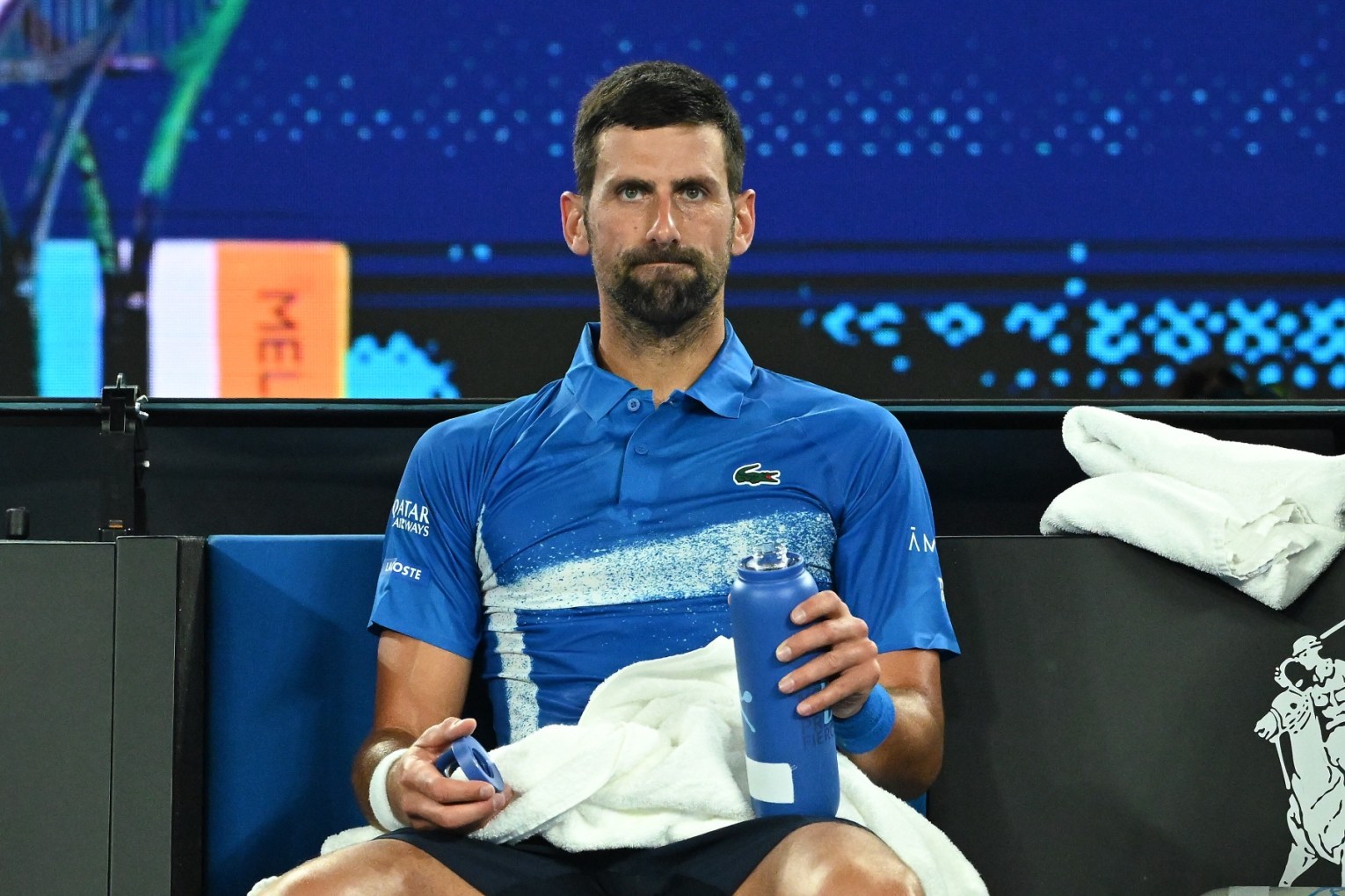 Novak Djokovic has spoken out about his time in immigration detention in Melbourne. Photo: AAP.