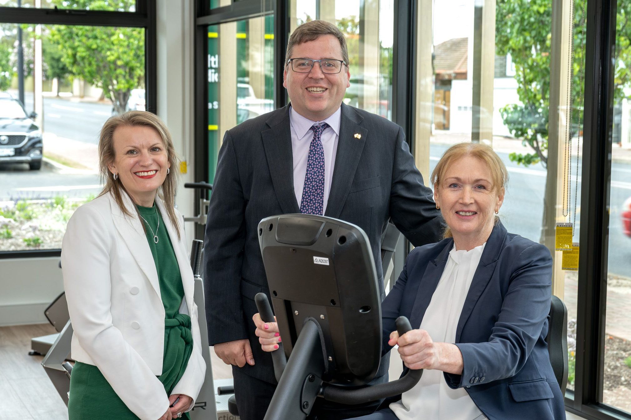 Linda Feldt, John Gardner MP and Imelda Lynch