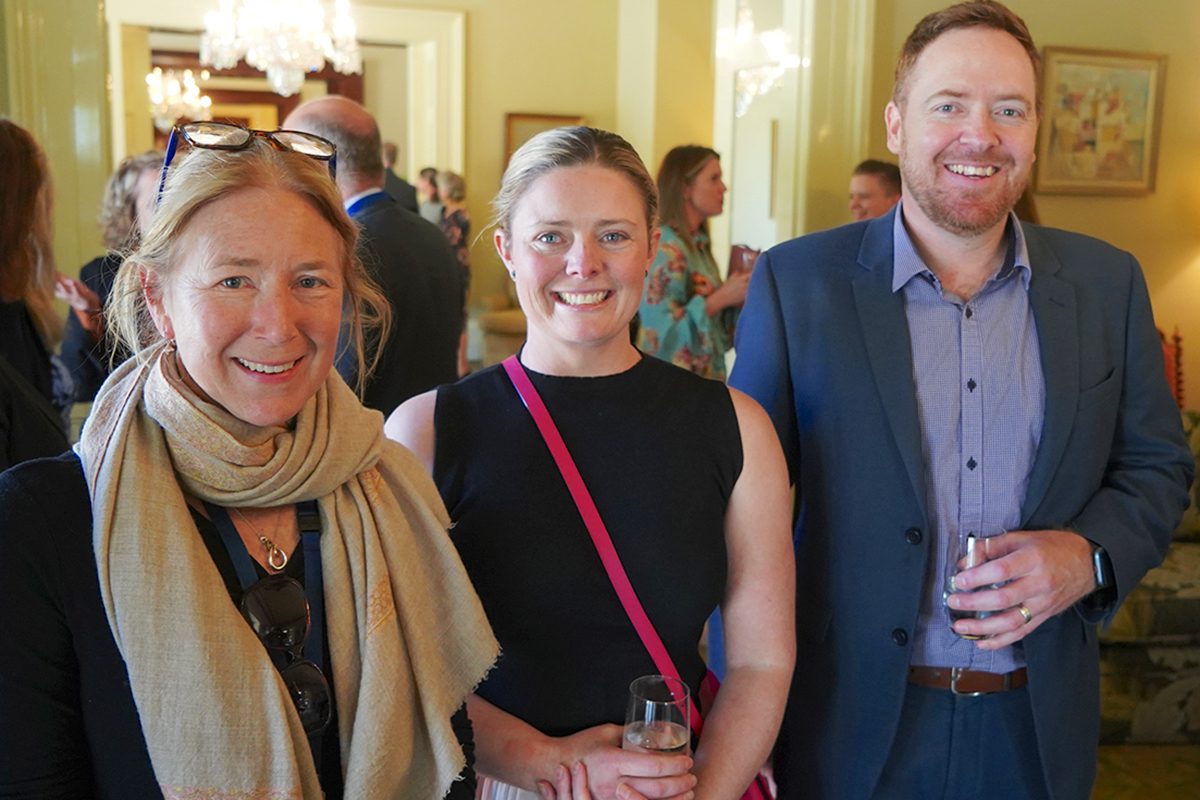 Kate Wauchope, Ella Sobey and David Knight