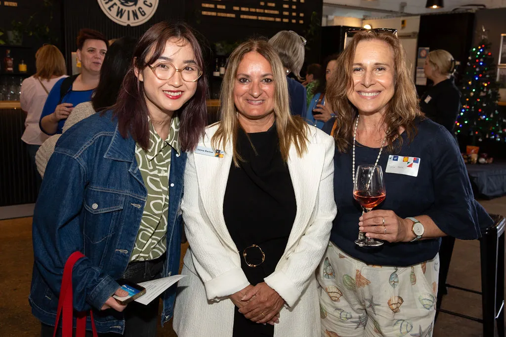 Lucy Wang, Selma Barlow and Tania Paola