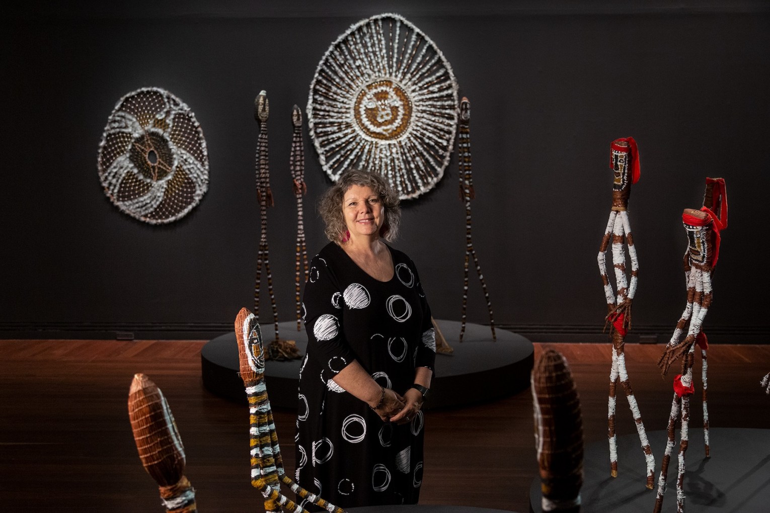 Outgoing Tarnanthi artistic director Nici Cumpston. Photo: Saul Steed / Supplied