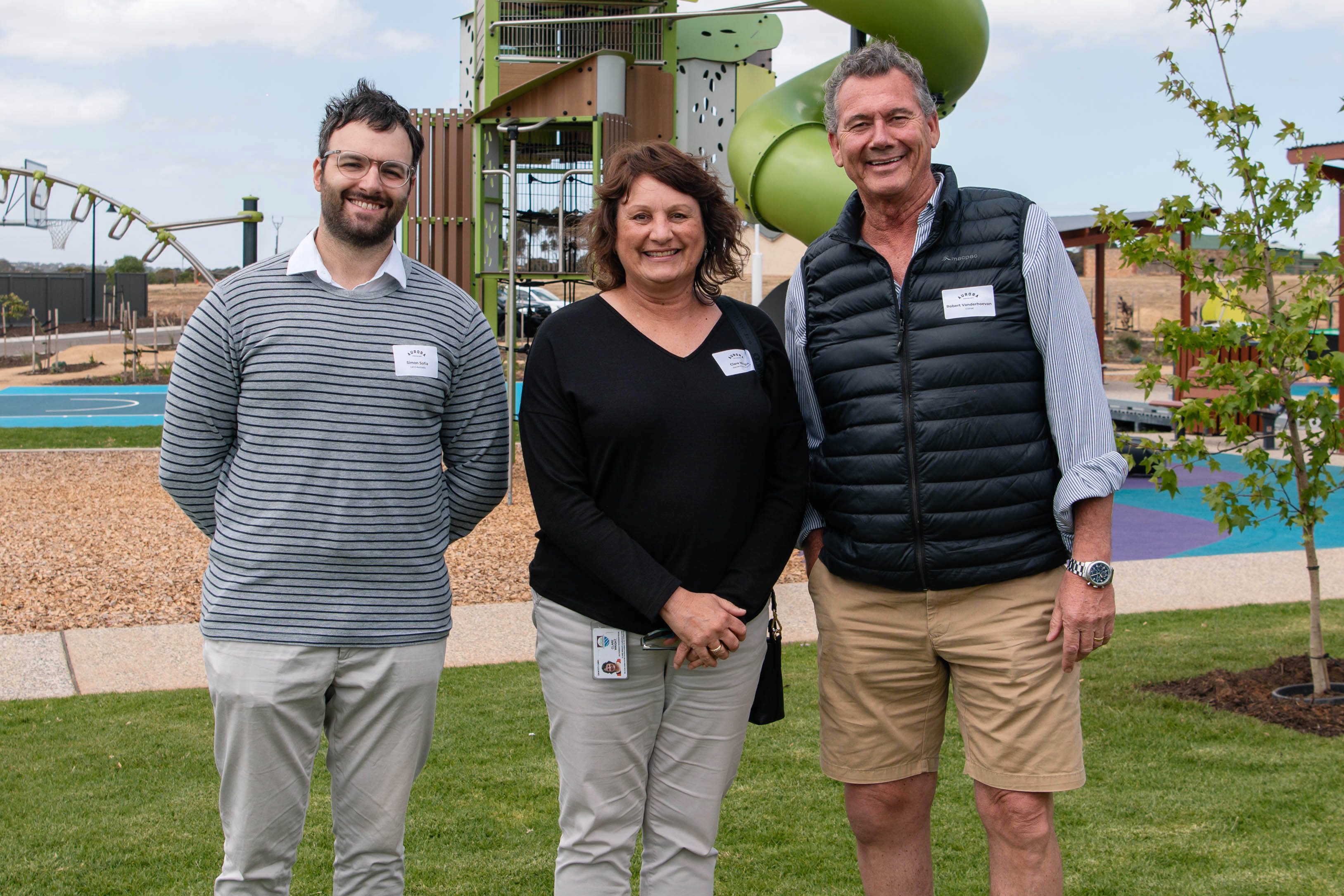 Simon Sofia, Clare Wright and Robert Van Der Hoeven