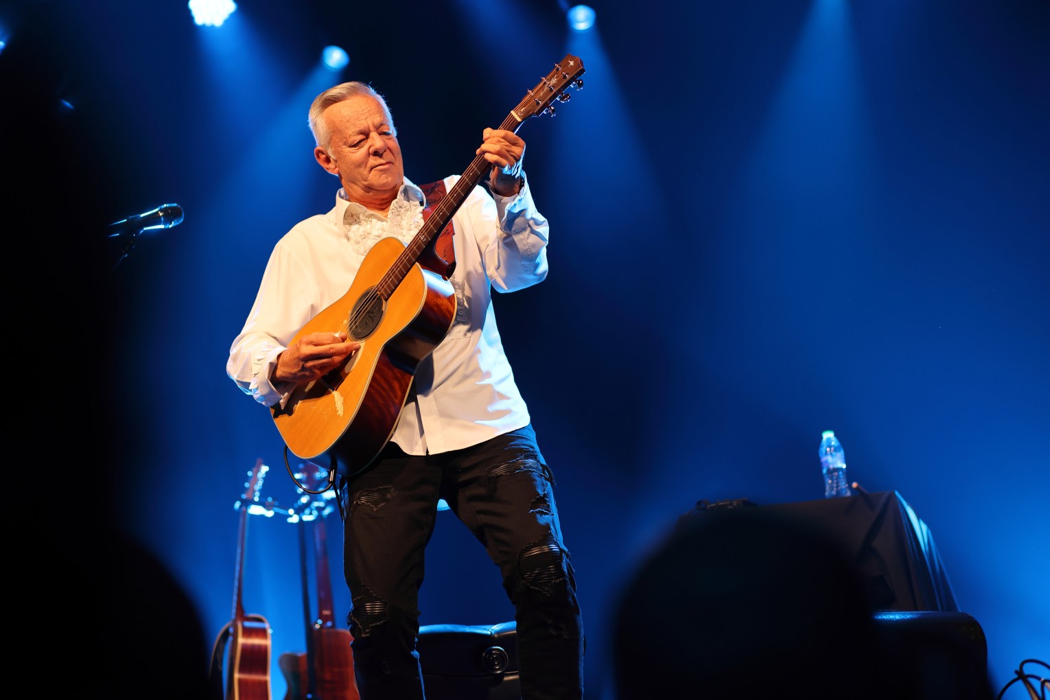 Australian guitar legend Tommy Emmanuel is returning home to tour nationally in May. Photo: Jan Anderson