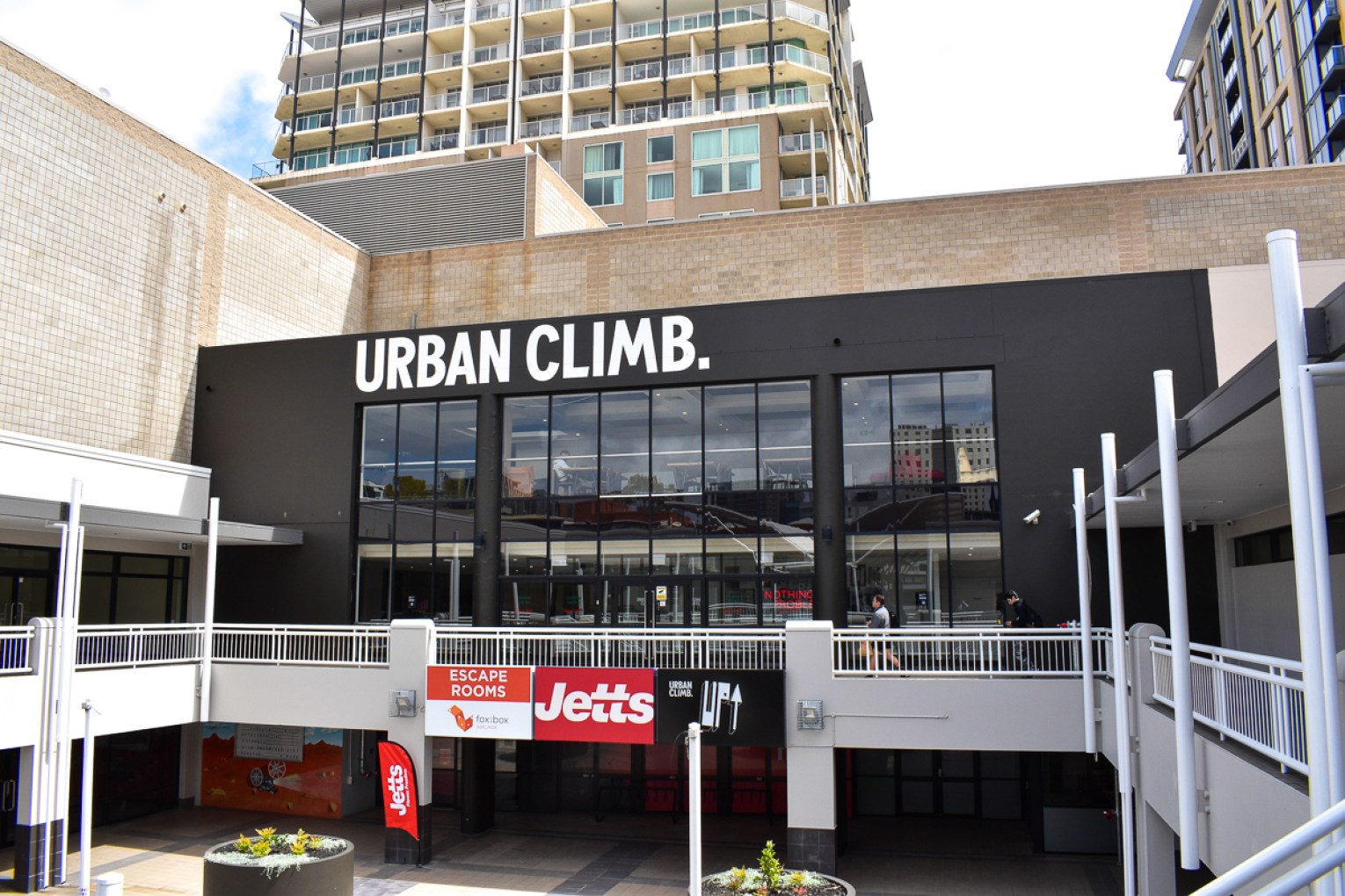 The Adelaide climbing venue is the largest bouldering gym in Australia. 