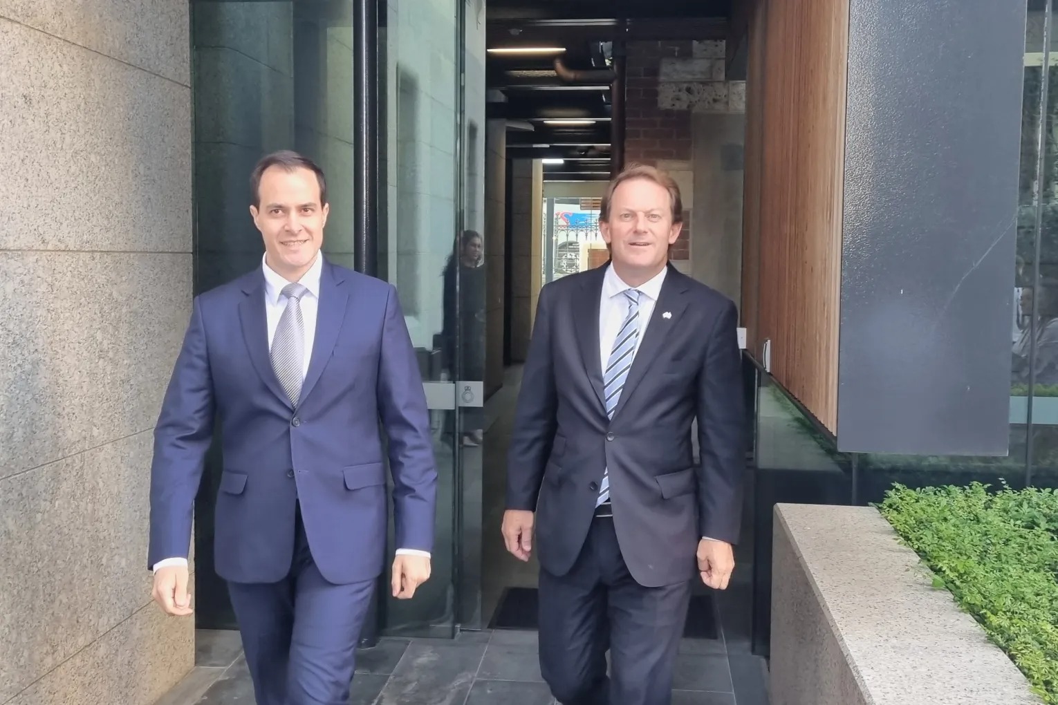 Liberal Party leader Vincent Tarzia has announced his cabinet reshuffle, which includes an additional portfolio for deputy Josh Teague. Photo: Thomas Kelsall/InDaily