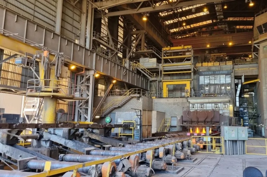 Whyalla Steelworks is again producing steel for the first time since March. File photo: Thomas Kelsall/InDaily