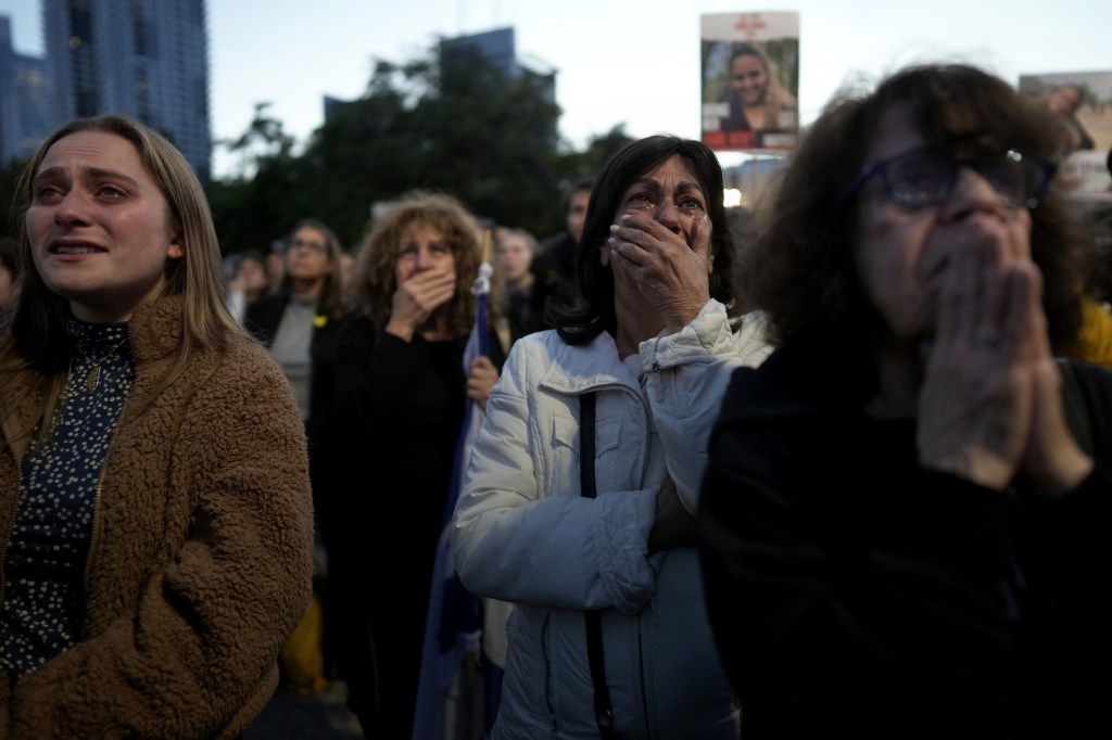 Thumbnail for First three hostages released by Hamas: Israel