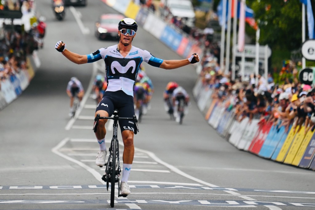 Thumbnail for Romo takes Tour lead with first pro cycling win