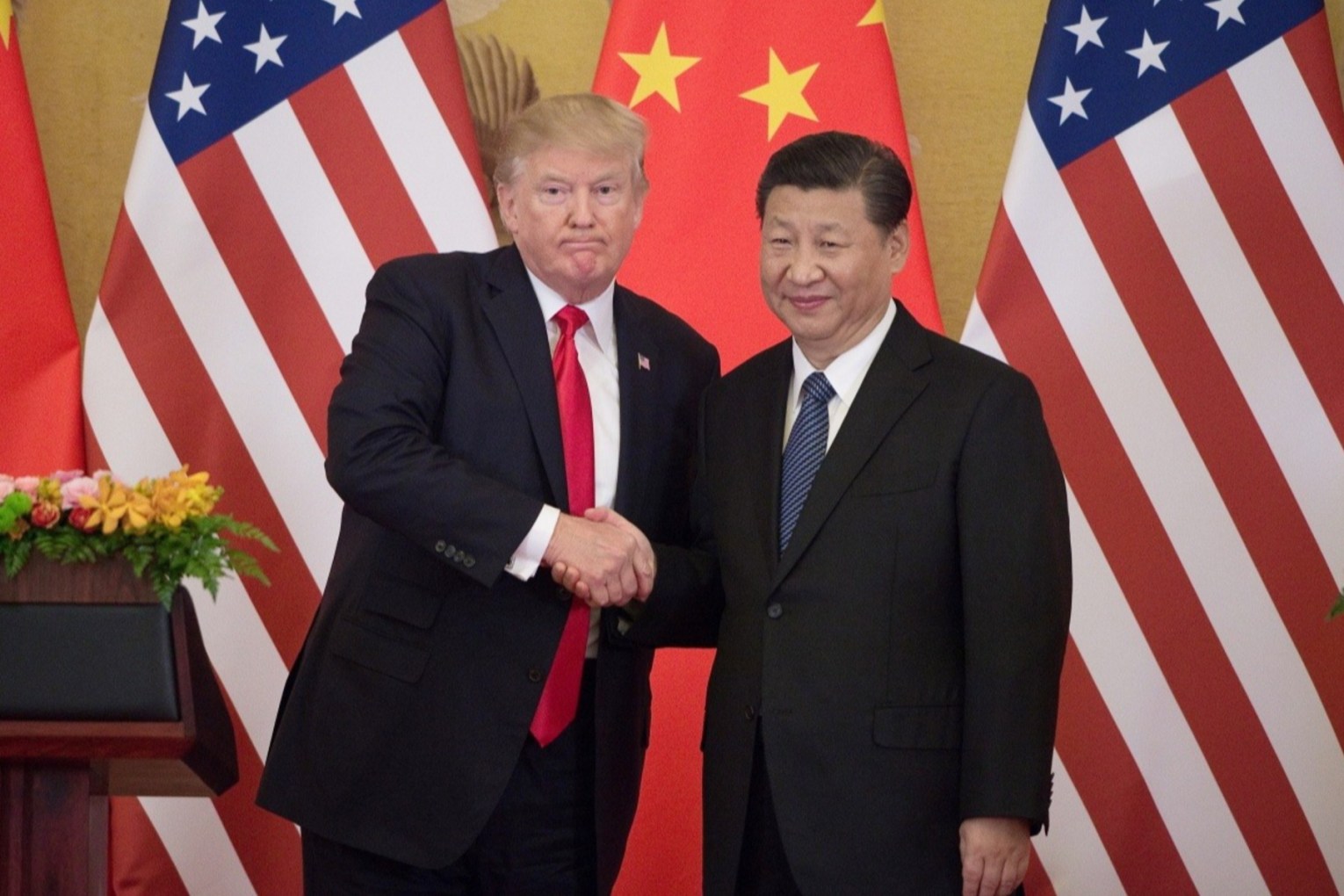 Donald Trump was said to be in a "very positive mood” about putting the US’ trade war with China on hold.