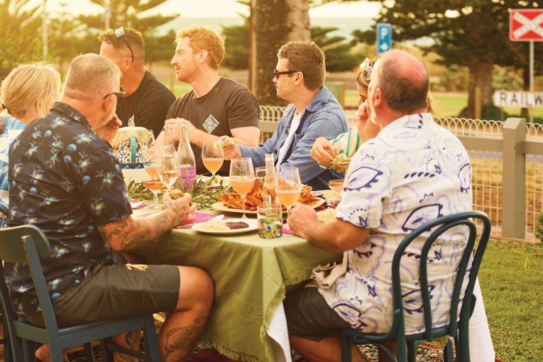 Thumbnail for A Mexican dinner by the sea