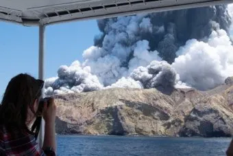 Thumbnail for Volcano owners cleared over 2019 NZ eruption