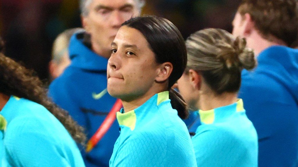 Thumbnail for FA tight-lipped on Sam Kerr's Matildas future