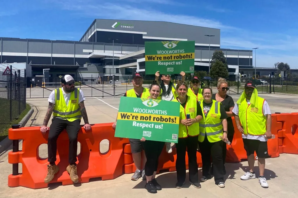 Thumbnail for Pre-Xmas warehouse strike hits Woolies profit hard