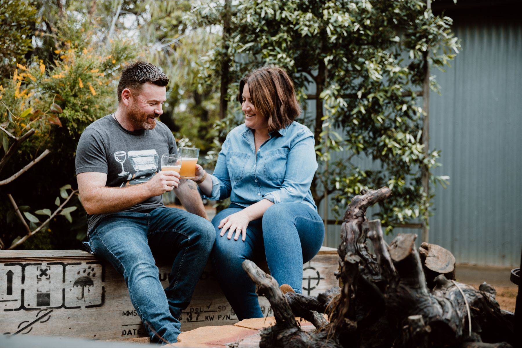 Husband and wife duo Warren and Beck Burgess have turned their hobby of brewing into a brick and mortar venue. Pictures: supplied