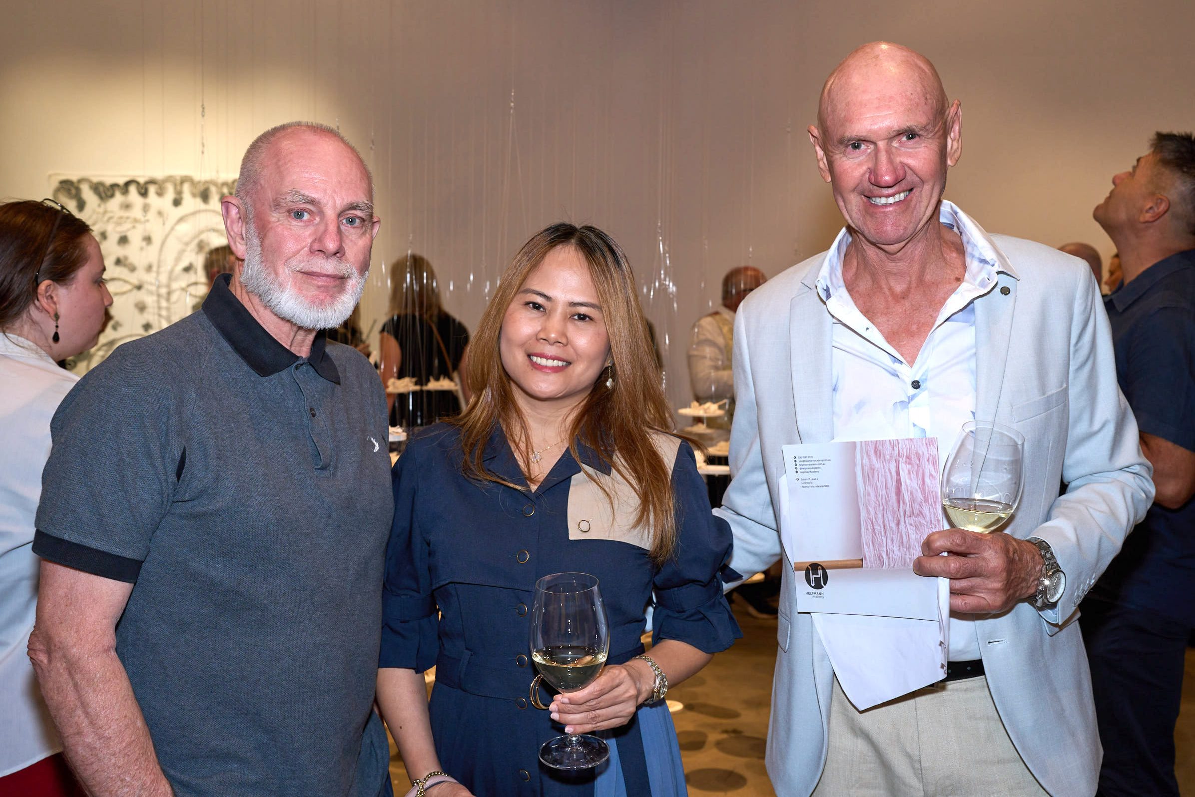 Paul Greenaway, Anne Watson and David Hayden