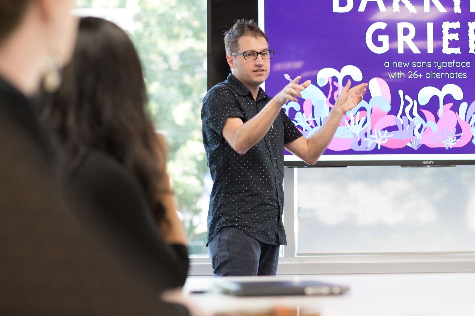 David Sargent is a Brisbane designer and academic who has created a new typeface now being used all over the world.