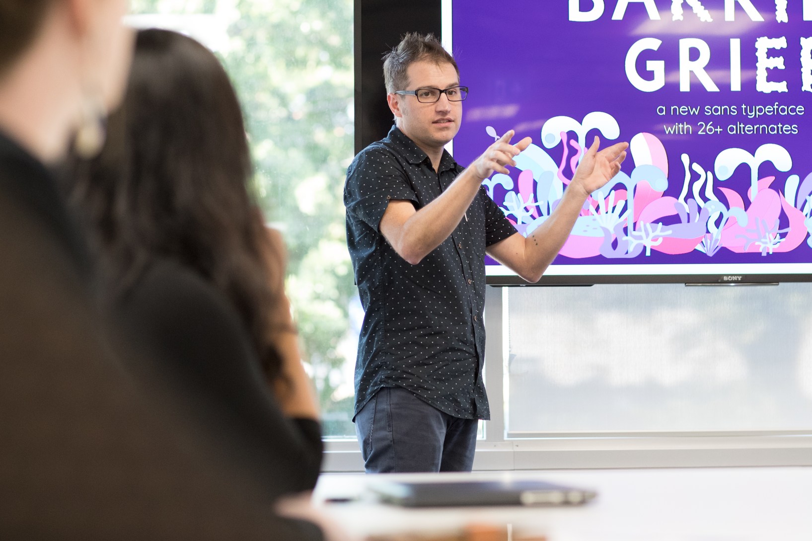 David Sargent is a Brisbane designer and academic who has created a new typeface now being used all over the world.