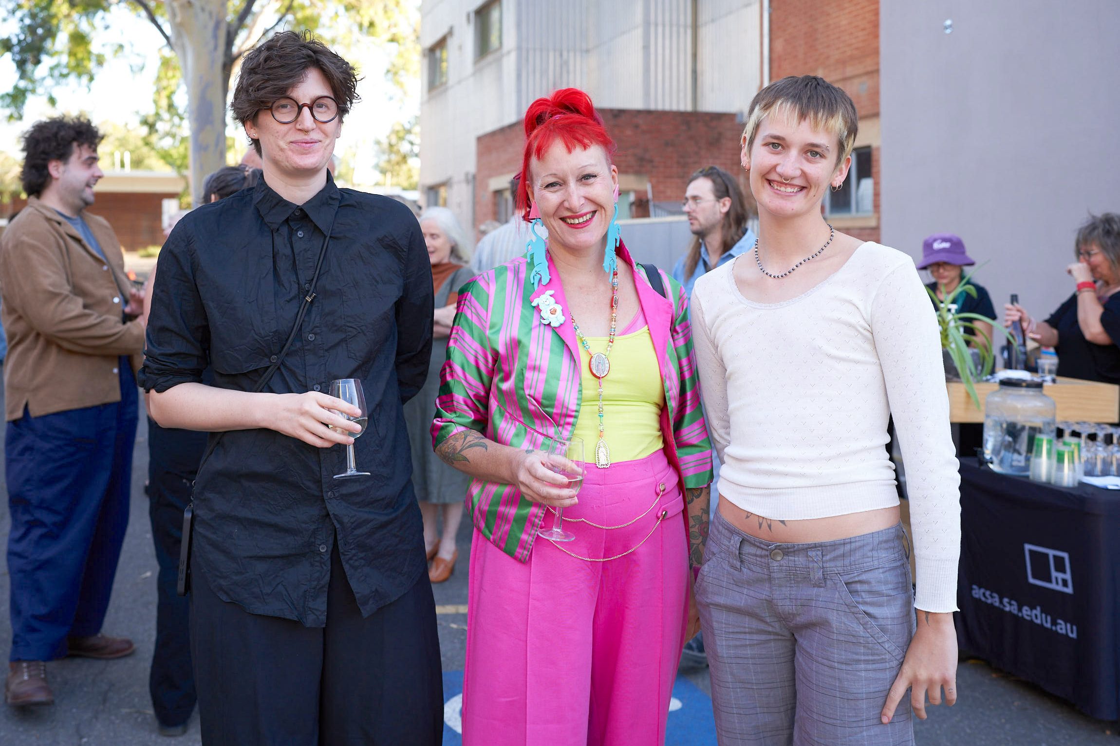 Eleen Deprez, Natasha Kirby and Tayer Stead