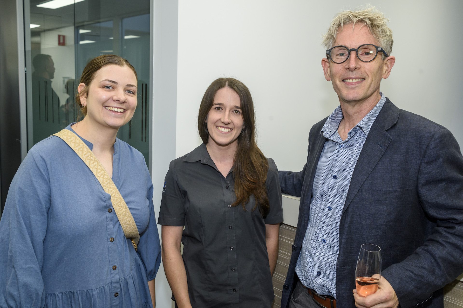 Steph Eglinton, Kate Matthew and Dr Chris Rook