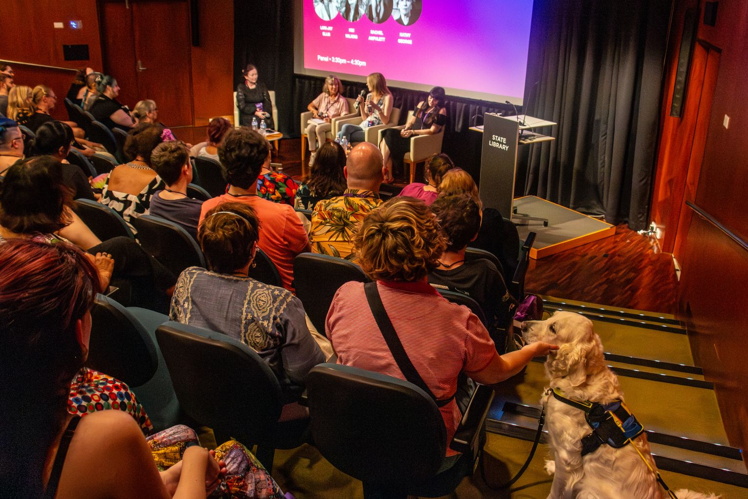 GenreCon 2024 was a huge hit and this year's event is on track to be sold out at the State Library of Queensland. Photo: Phoenix Senhemm