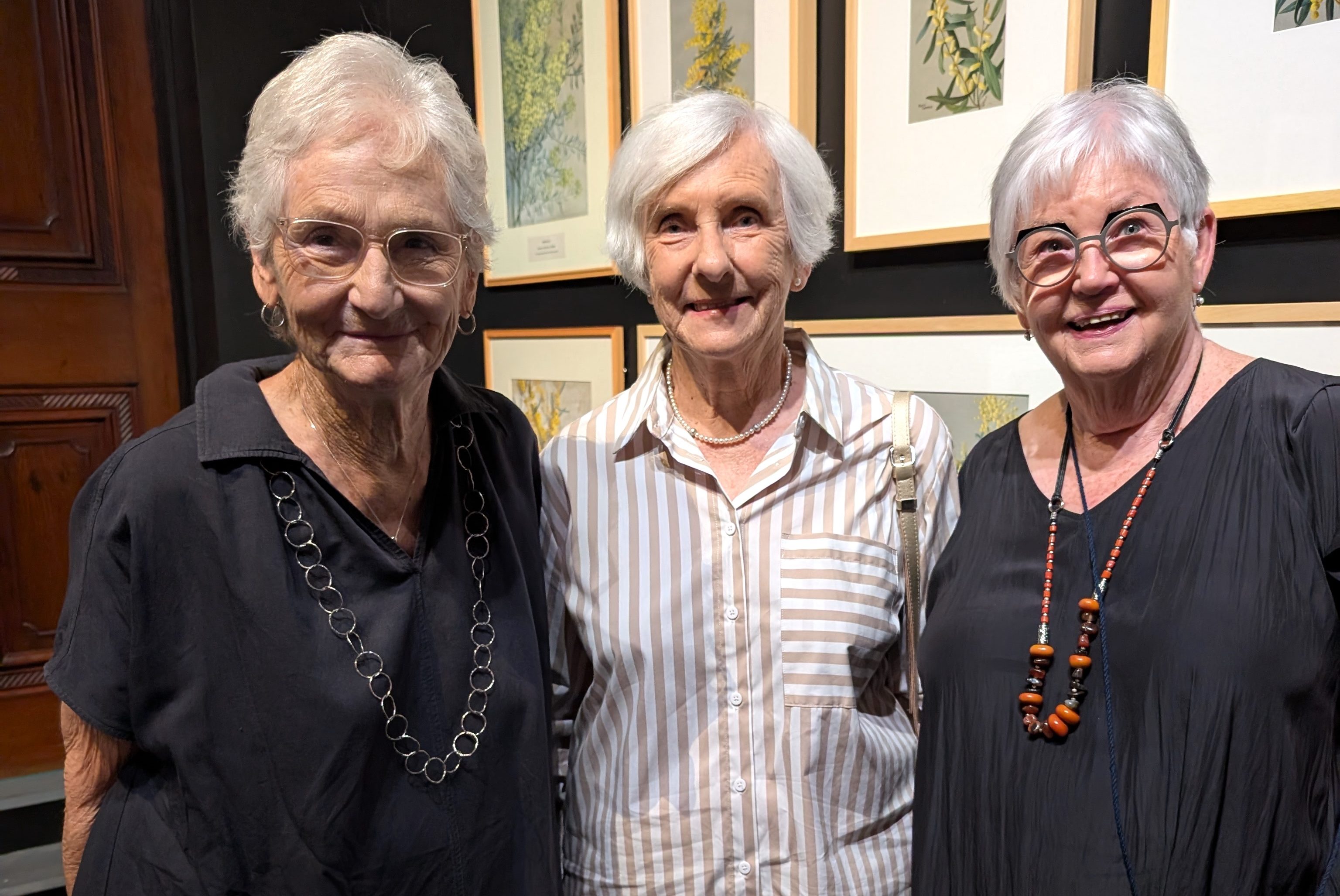 Jo Thyer, Ruth Walters and Barbara Morgan