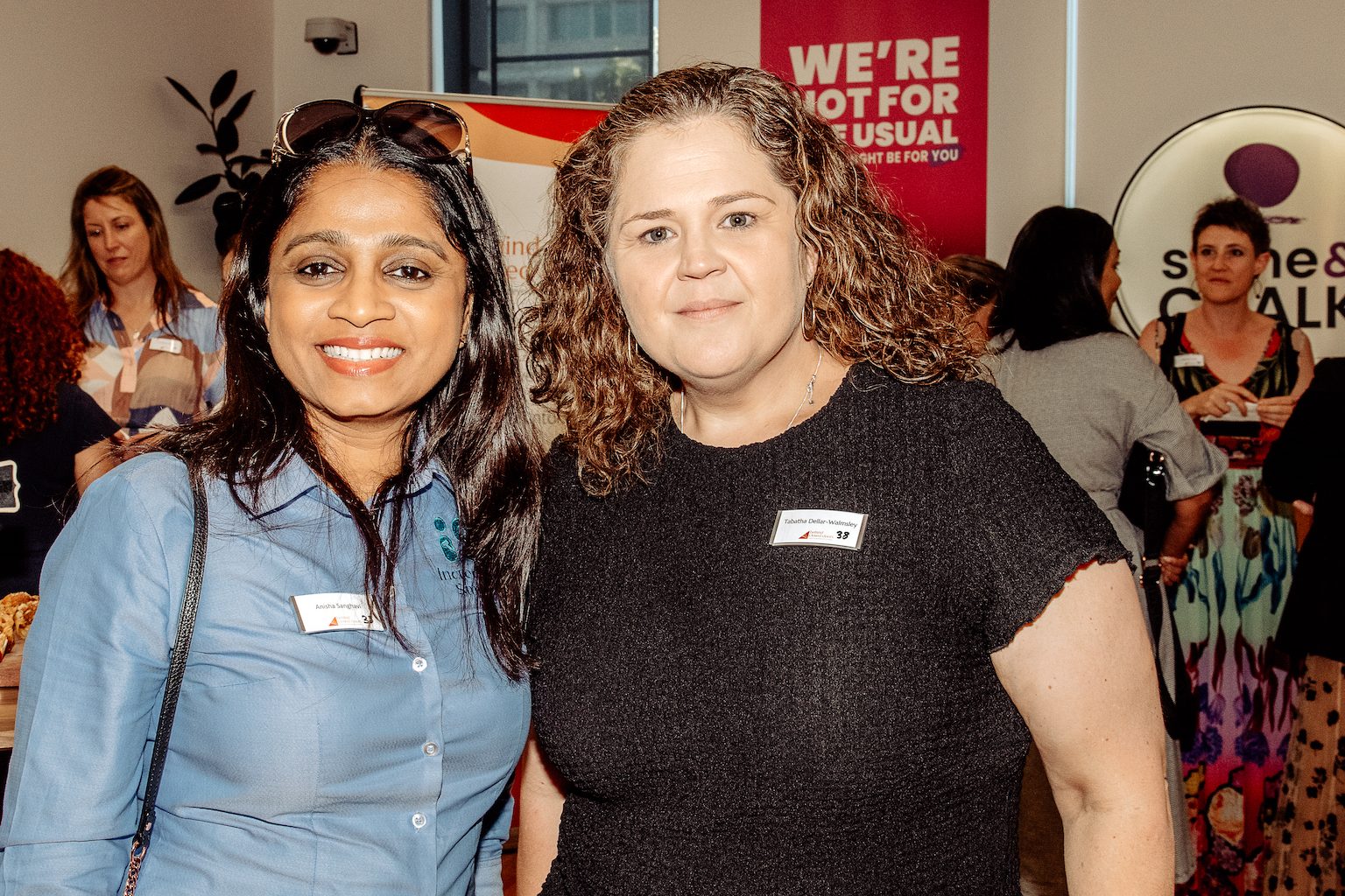 Anisha Sanghavi and Tabatha Dellar-Walmsley