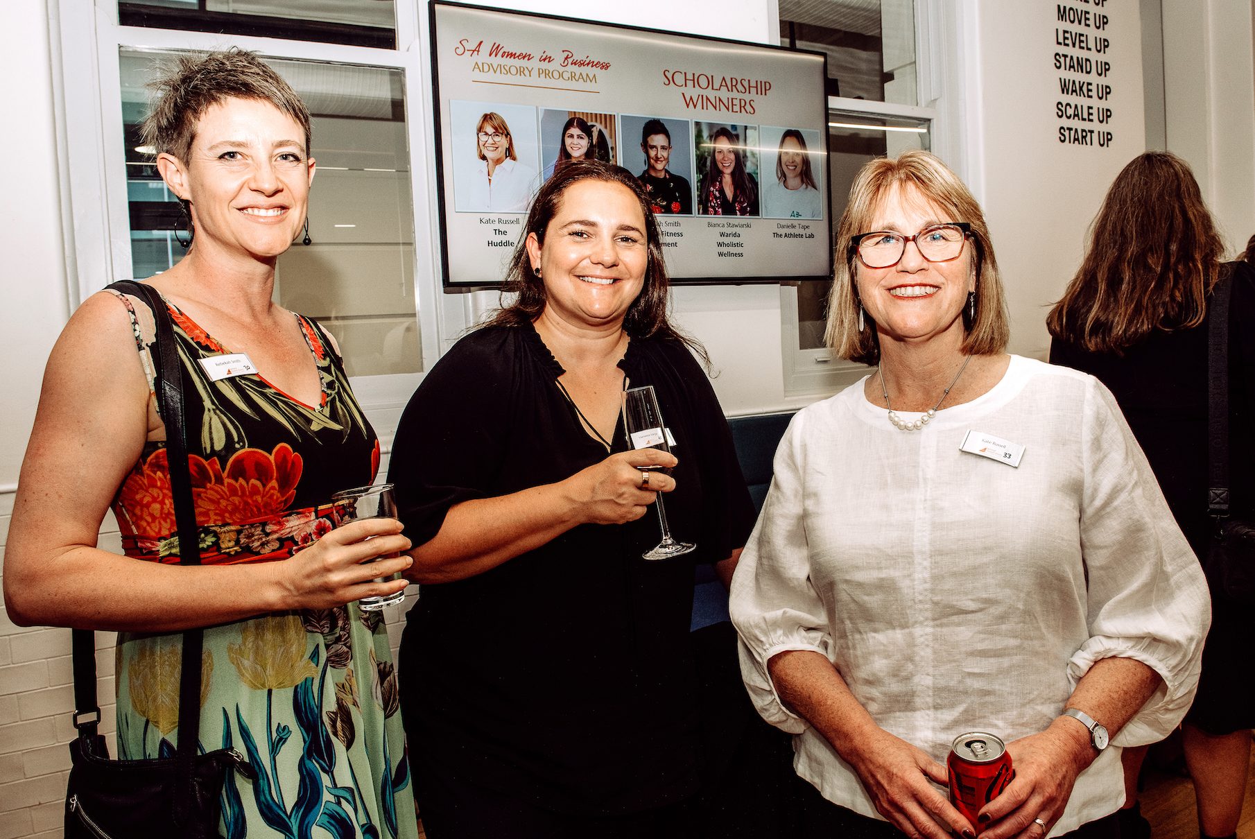 Rebekah Smith, Vanessa Varga and Kate Russell