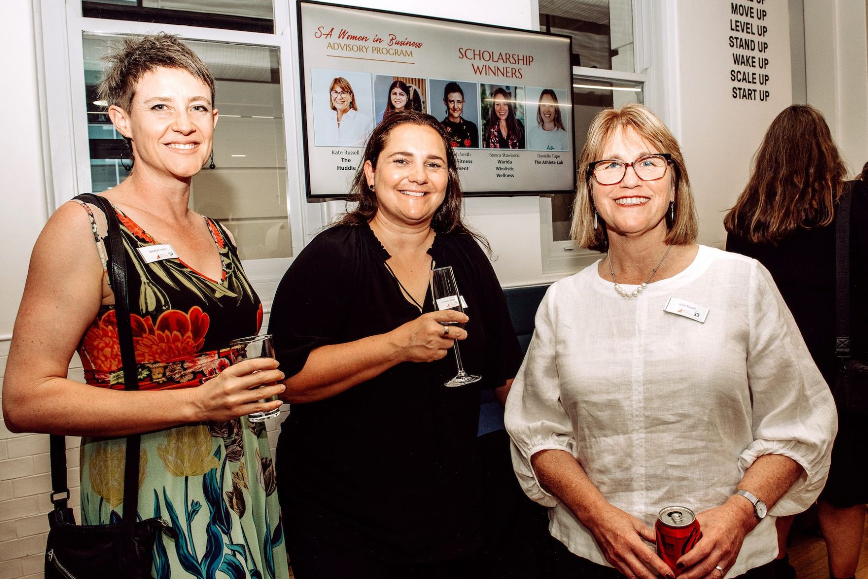 Rebekah Smith, Vanessa Varga and Kate Russell