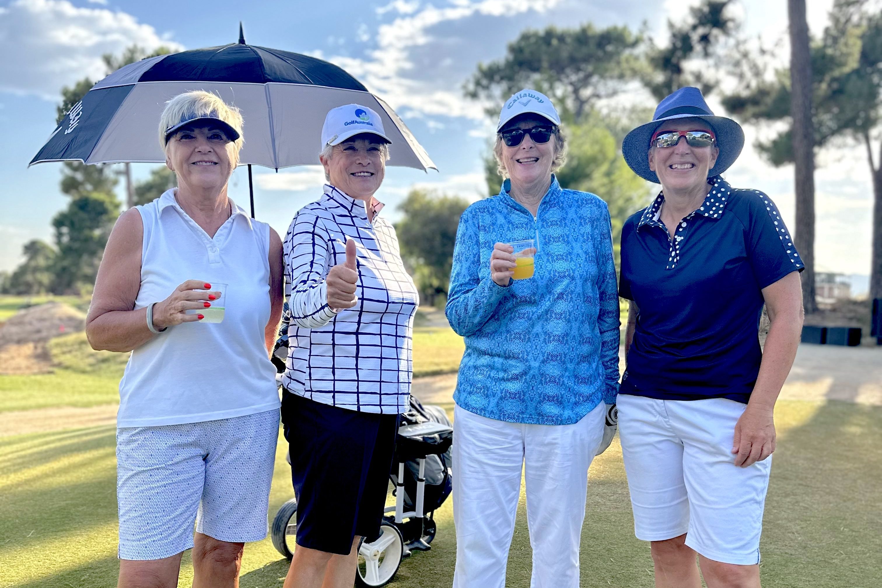 Lynne Rainey, Angela Masters, Rosemary Underwood and Tonia Ross