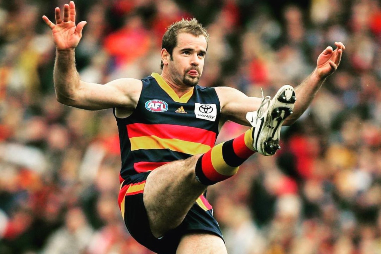 Mark Ricciuto played for the Adelaide Crows from 1993 to 2007. Photo: via Instagram.