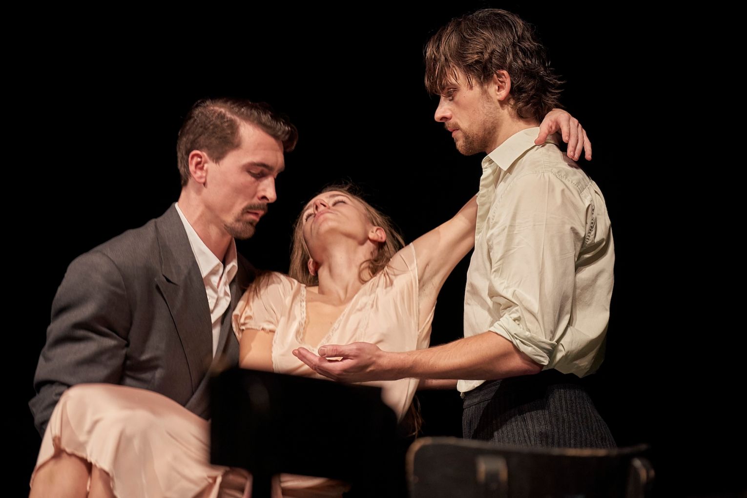 Café Müller being performed at Berliner Festspiele. Photo: Oliver Look / Berliner Festspiele / Supplied