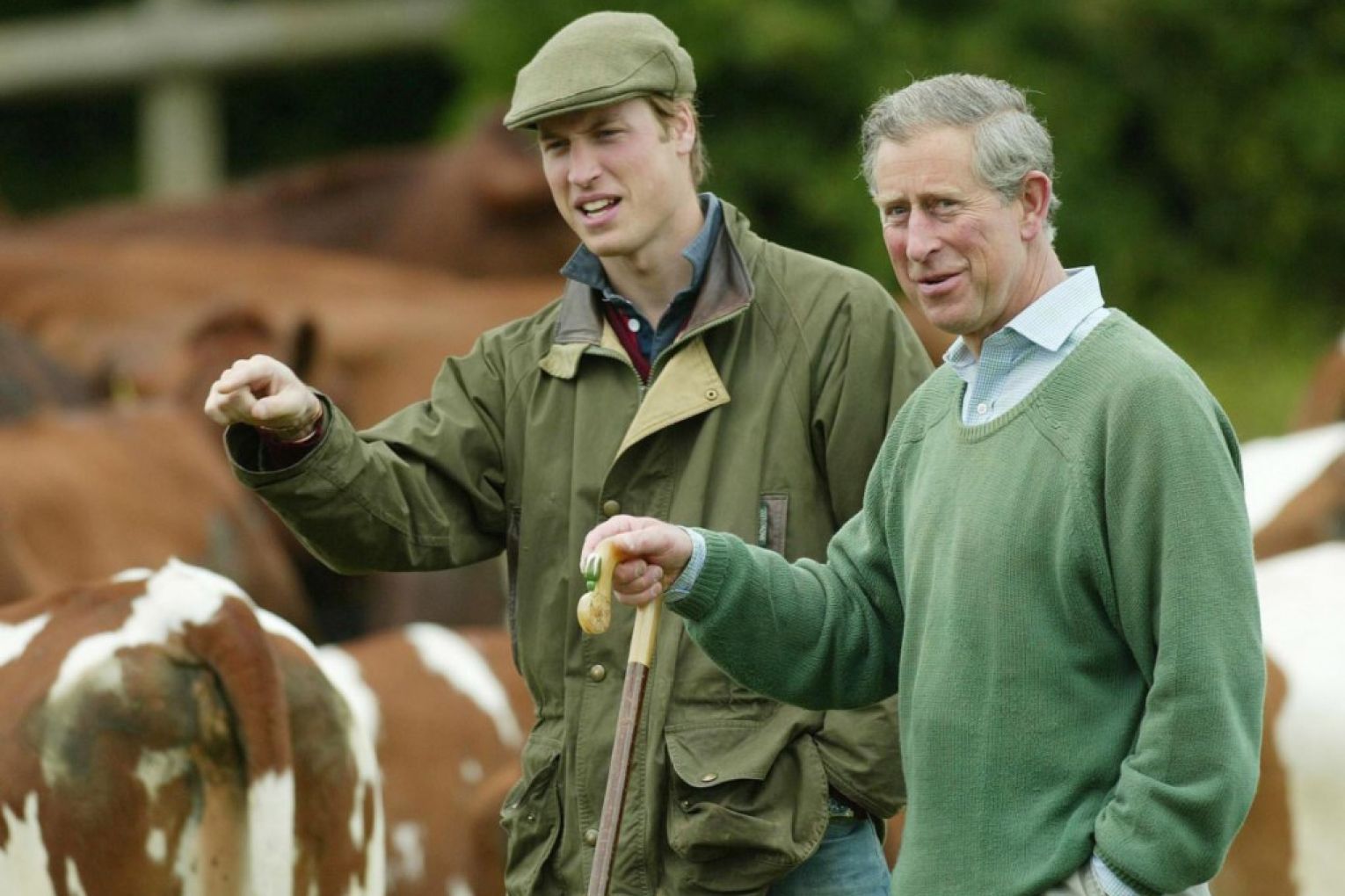 Charles receives $A54 million a year and William gets $A46 million in income from landed estates.