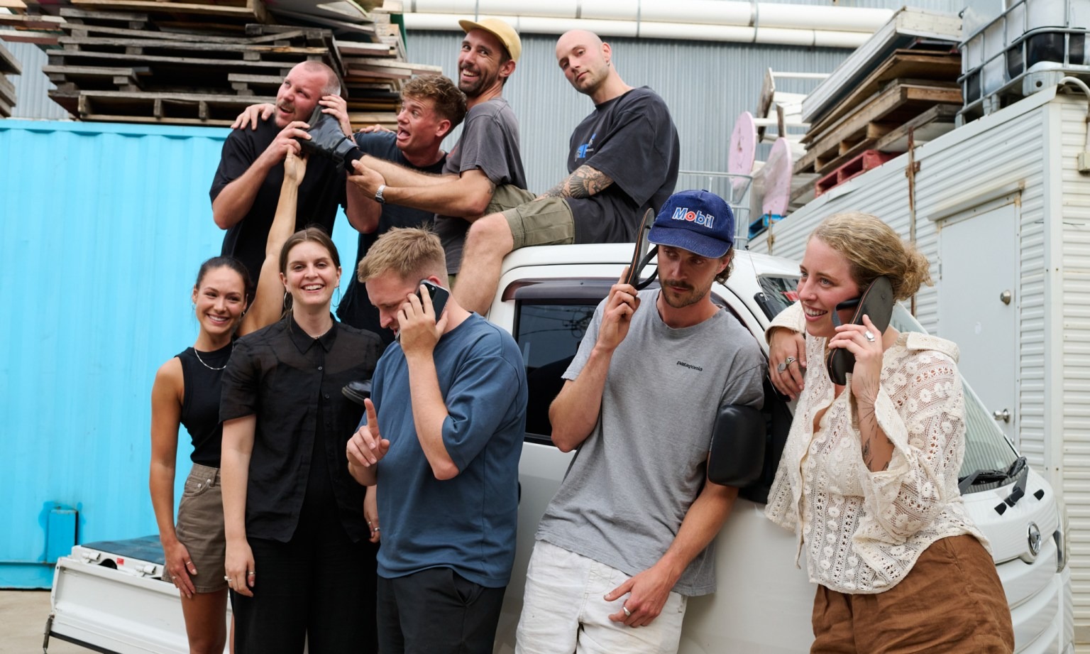 The Sidebyside team. This picture: Jack Turner