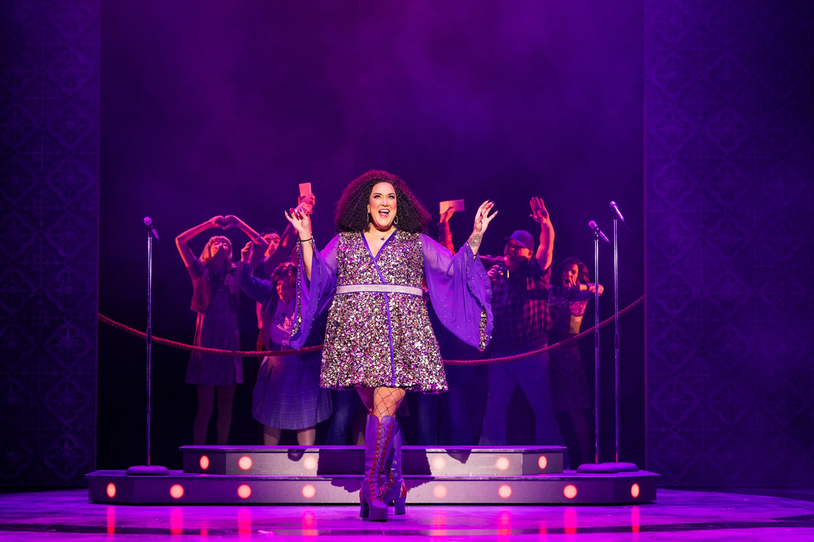 Sister Act is back with Casey Donovan leading a talented cast for a season in the Lyric Theatre at QPAC.