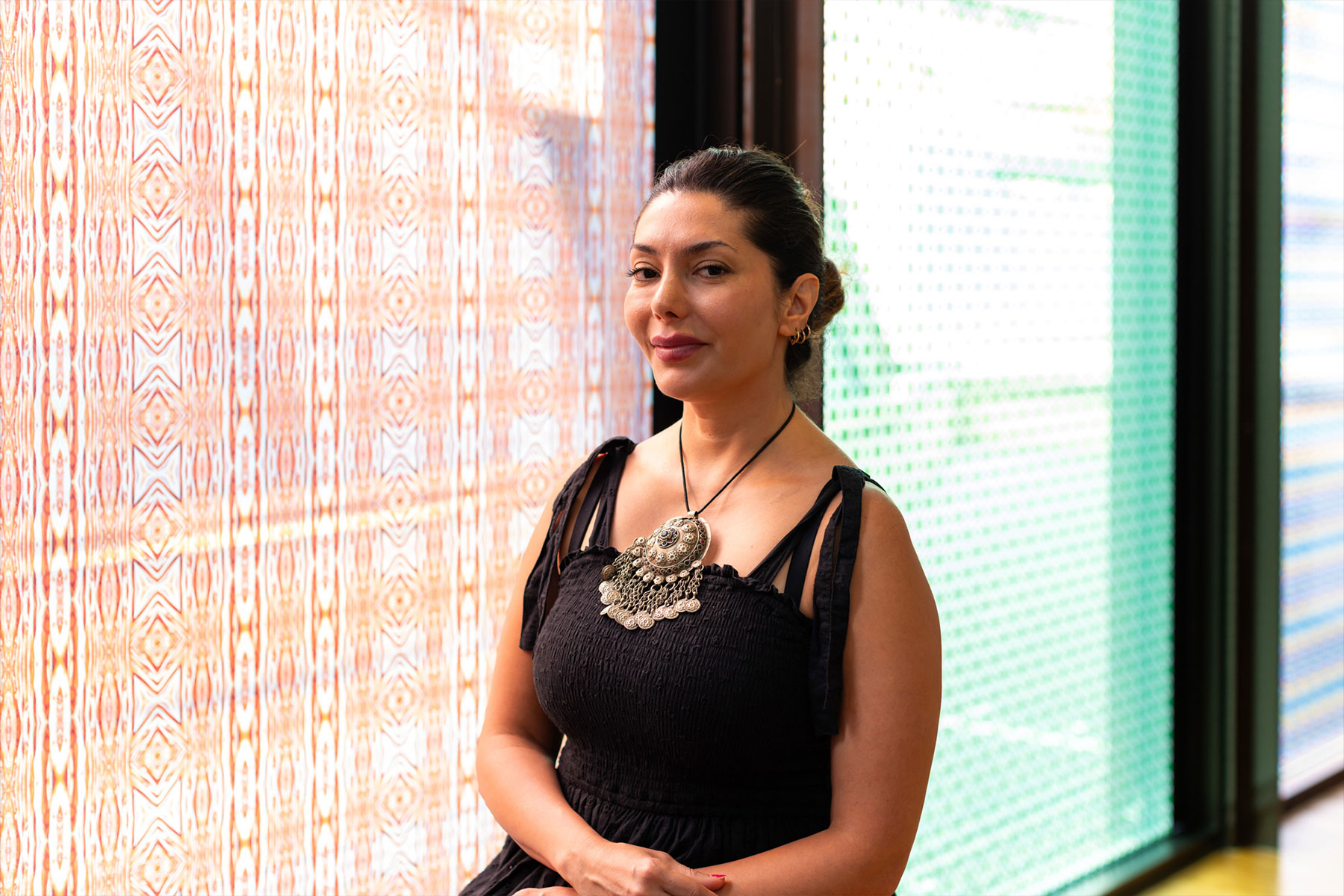 Thumbnail for Mesmerising mandalas and multicultural community – Museum of Brisbane announces multidisciplinary artist Sara Nejad as 2025 Artist in Residence