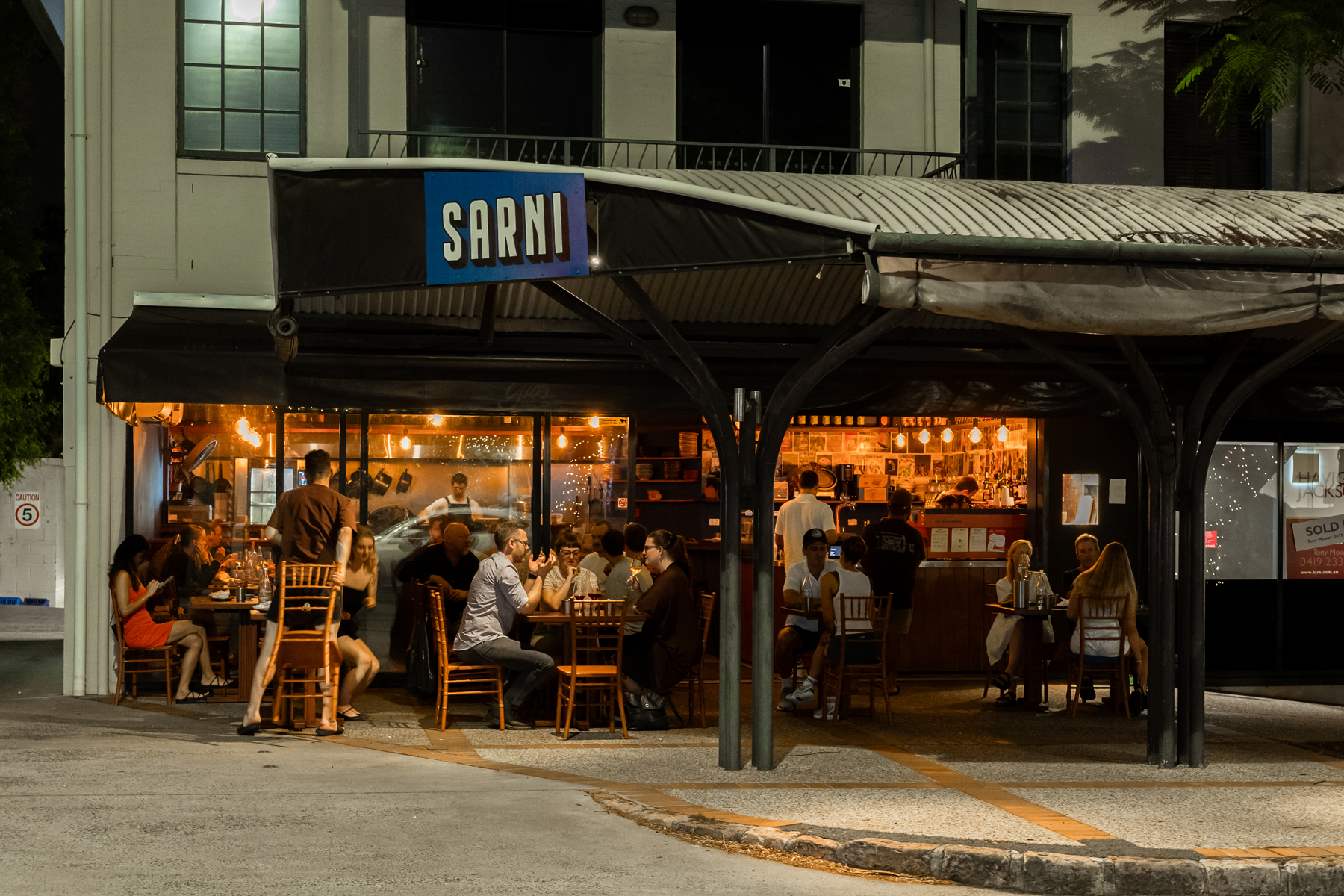 Thumbnail for Sarni flips the script with its after-dark menu of snacks, sips and stellar sangers