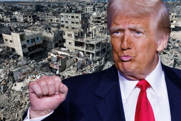 Thumbnail for Trump doubles down on ‘spectacular’ Gaza redevelopment
