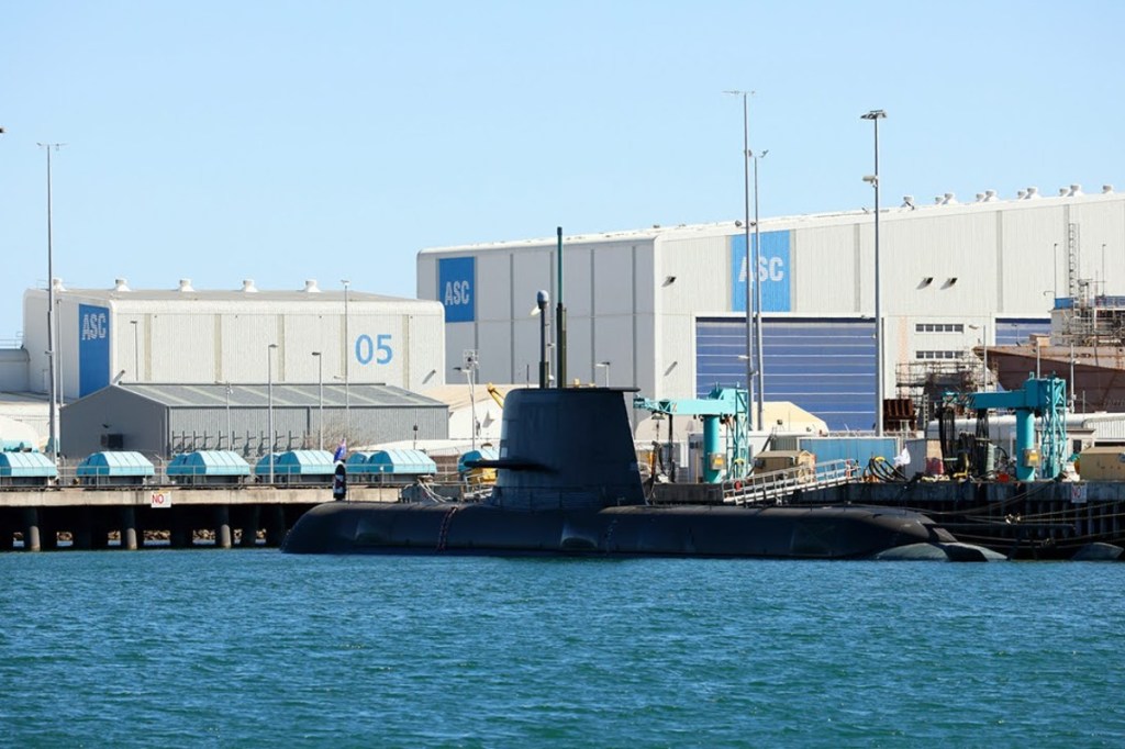 SA is preparing to build nuclear-powered submarines at Osborne, where the Collins-class subs were built. Photo: Tony Lewis/InDaily