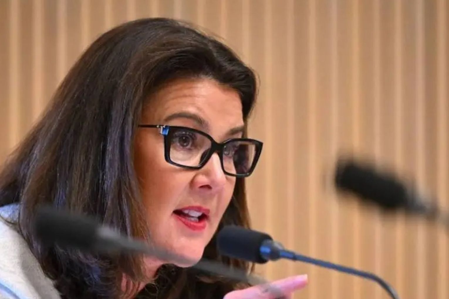 Jane Hume was on the warpath as allegations and insults flew.