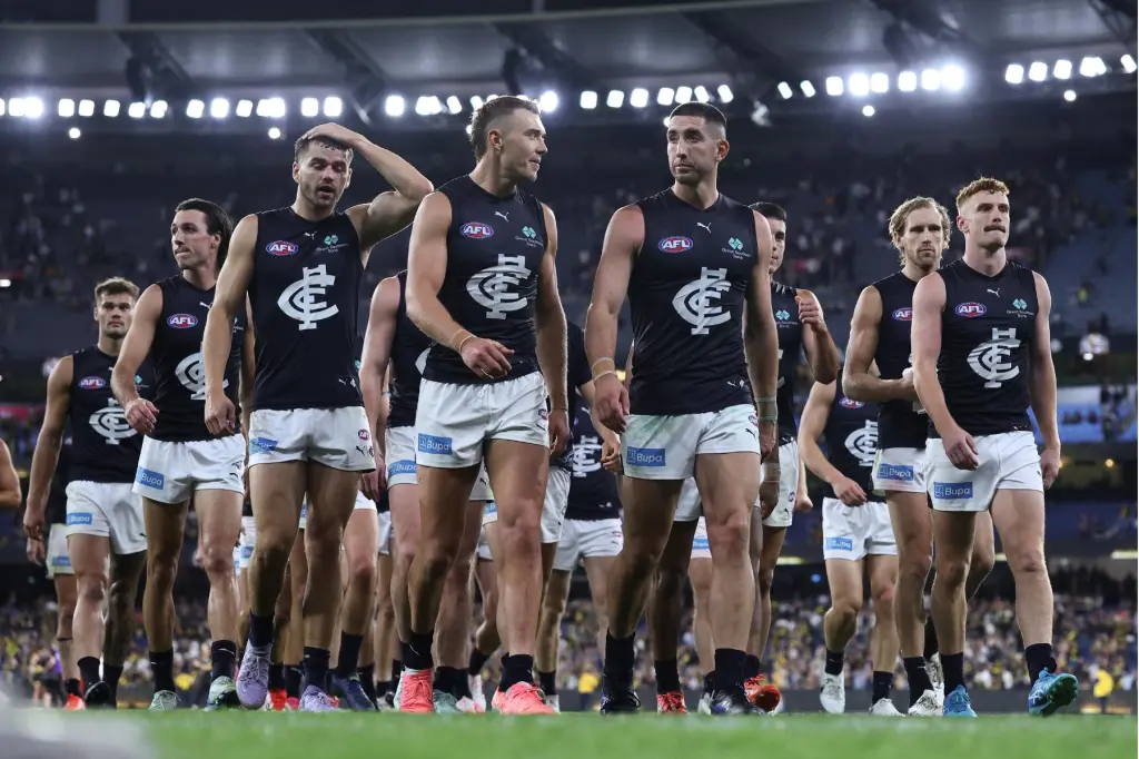 The Blues' defeat by Richmond wasn't being sugar-coated by their disappointed coach. Image: Daniel Pockett/AAP