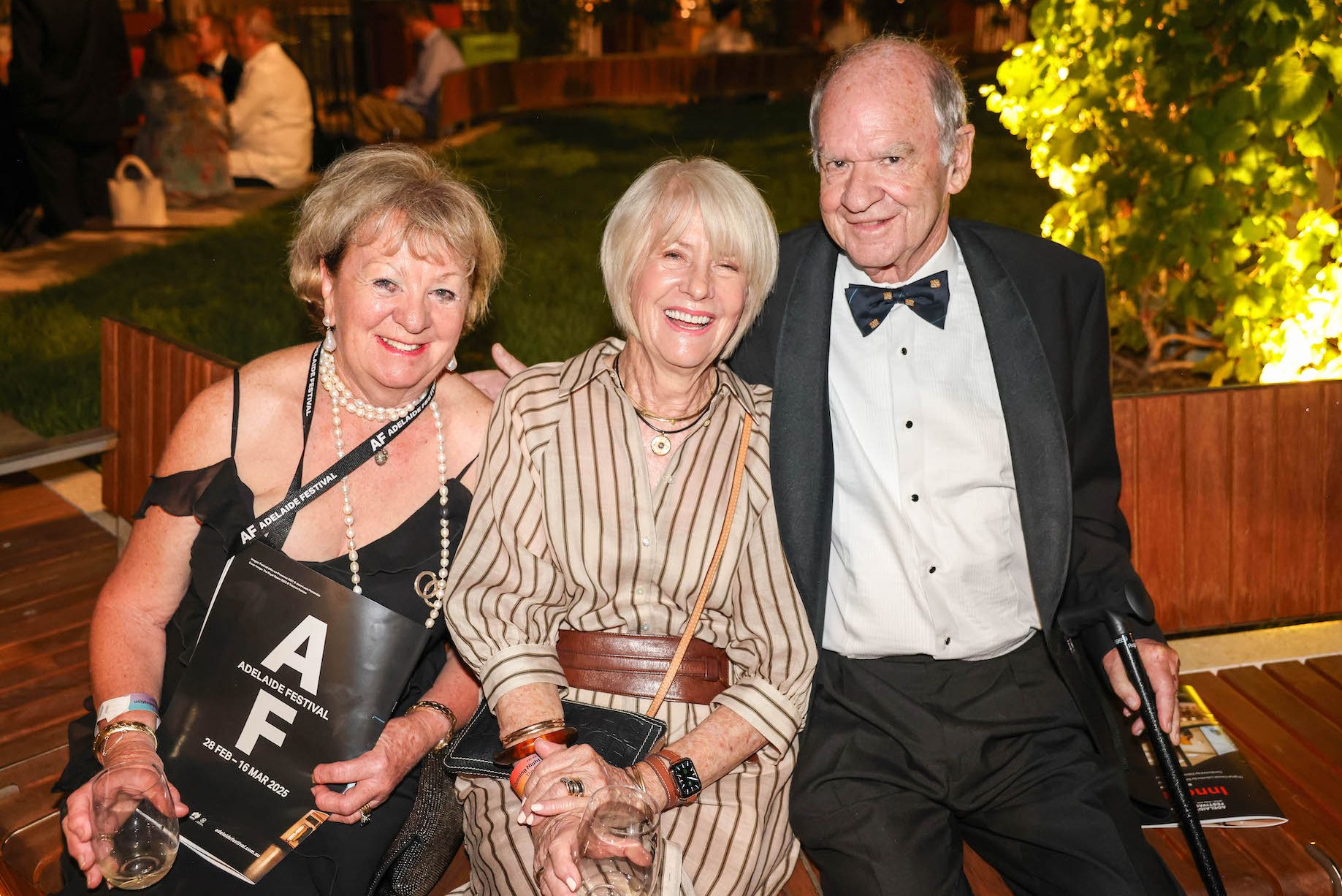 Kathy Quinton, Sue Daillon and Roger Trengove